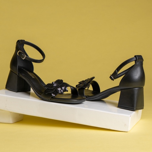 104003 VIAMARTE SANDALIA NEGRO NAPA