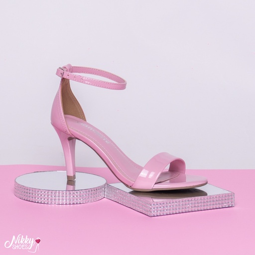 14301 VIAMARTE ZAPATO ROSA VERNIZ