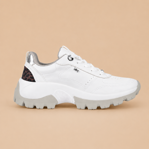 1206 VIAMARTE TENIS BLANCO NAPA 