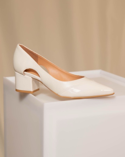 1220.391 VIZZANO ZAPATO BLANCO VERNIZ GARDA