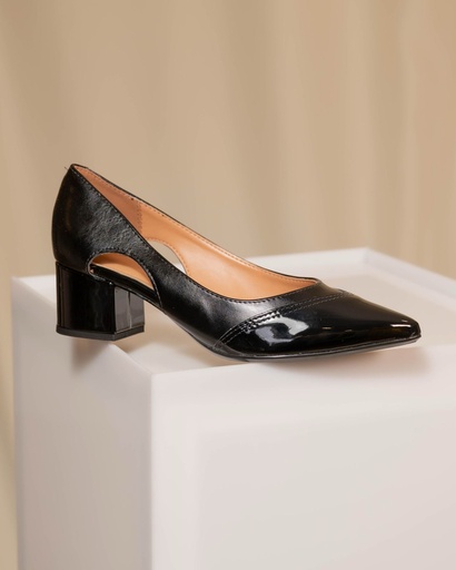 1220.391 VIZZANO ZAPATO NEGRO VERNIZ GARDA