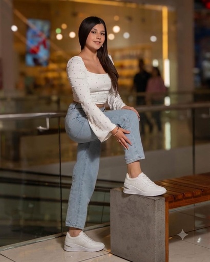 1433.100 VIZZANO TENIS BLANCO NAPA