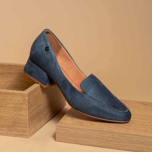 1346.101 VIZZANO MOCASINA AZUL GAMUZA FLEX