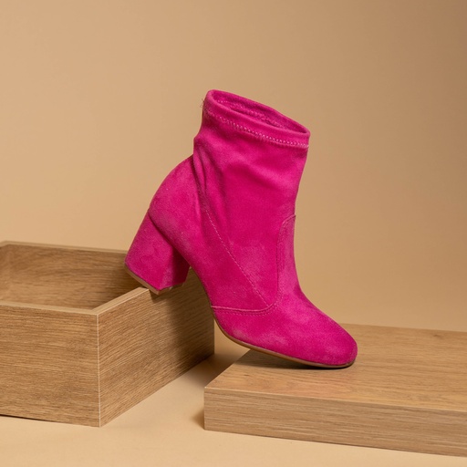 9076.100 BEIRA RIO BOTIN PINK GAMUZA