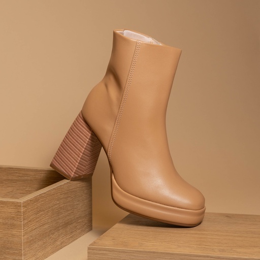 9080.100 BEIRA RIO BOTIN NUDE NAPA