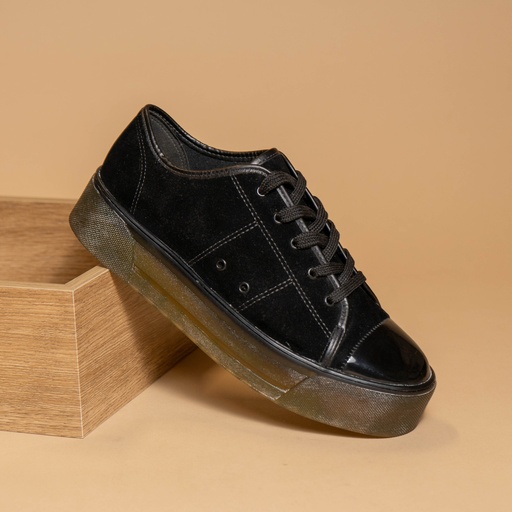 5678.304 MOLECA CHAPULIN NEGRO GAMUZA 