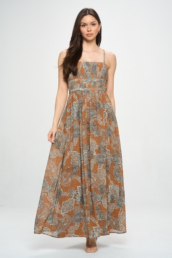 D4883 BLD VESTIDO LARGO MULTICOLOR