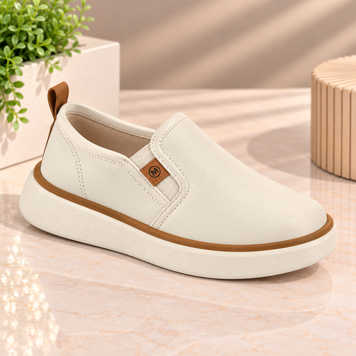2631.200 MOLEKINHO TENIS CREMA NAPA 