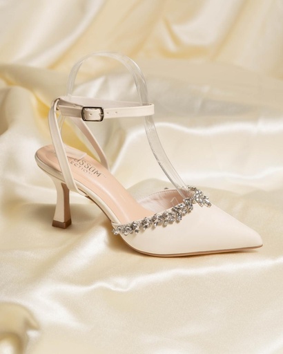 SELMA-33 BLOSSOM ZAPATO DEST. CREMA 