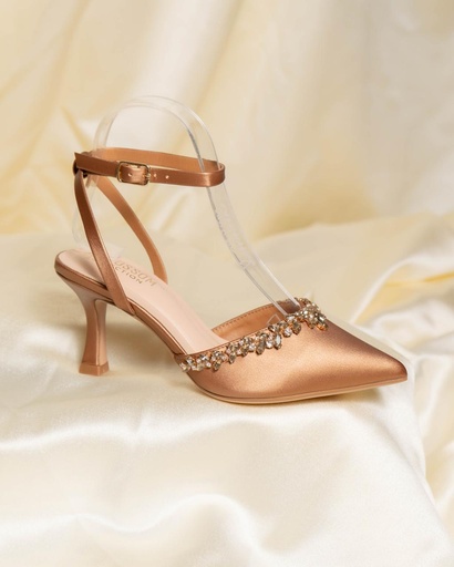SELMA-33 BLOSSOM ZAPATO DEST. BRONCE