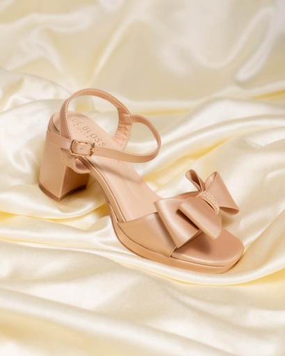 SARAH-16X BLOSSOM SANDALIA ORO ROSA