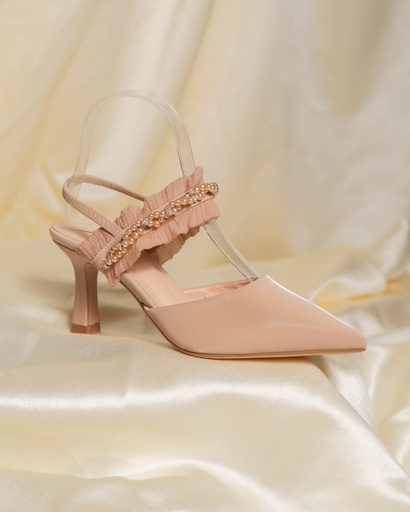LEXIE-19 BLOSSOM ZAPATO DEST. NUDE