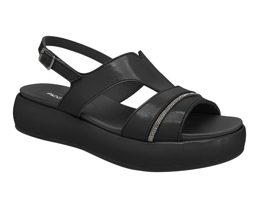 459016 PICCADILLY SANDALIA NEGRO VERNIZ