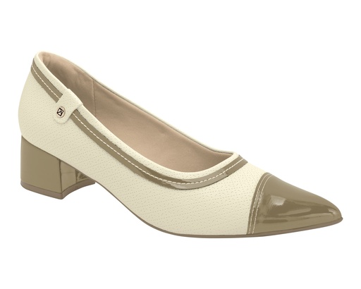 739052 PICCADILLY ZAPATO CREMA/ARENA NAPA