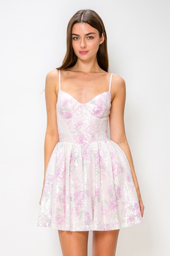 CD30724-1 LVSE VESTIDO CORTO LAVANDA