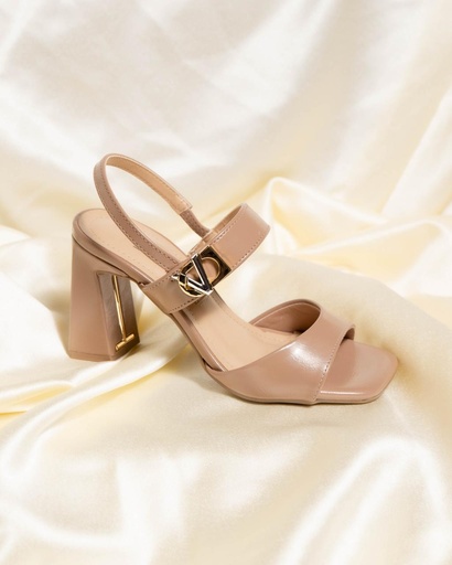 413001 VIAMARTE SANDALIA NUDE NAPA