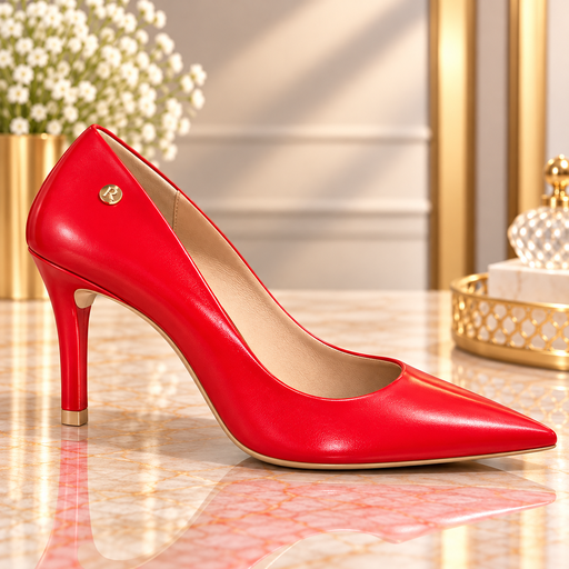 94101 RAMARIM STILETTO ROJO VERNIZ