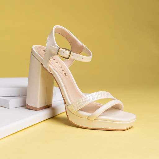 57251 RAMARIM SANDALIA CREMA NAPA