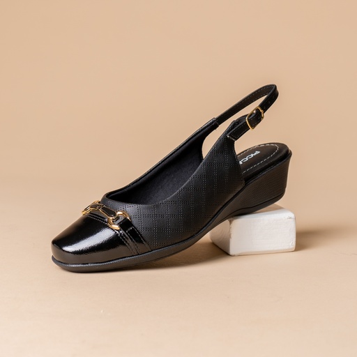 143246 PICCADILLY ZAPATO DESTALONADO NEGRO NAPA