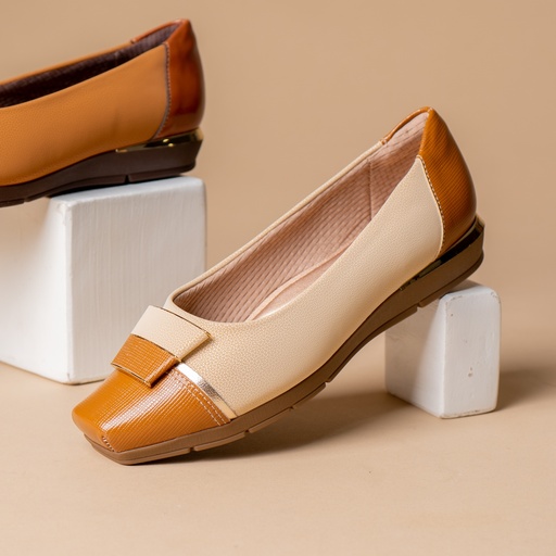 147325 PICCADILLY MOCASINA BEIGE/CAMEL NAPA