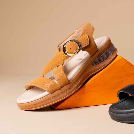 599006 PICCADILLY SANDALIA CAMEL STRETCH