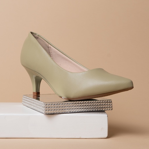 4076.1350 BEIRA ZAPATO VERDE NAPA