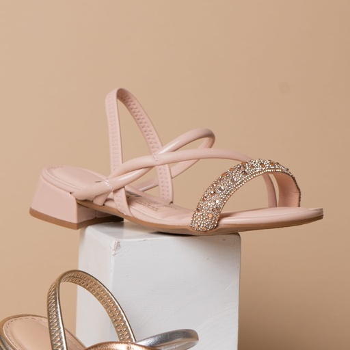 Y8055 DAKOTA SANDALIA ROSA VERNIZ