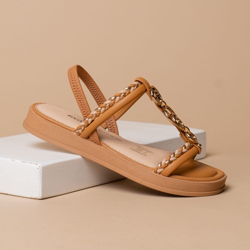 Y8771 DAKOTA SANDALIA ARENA NAPA