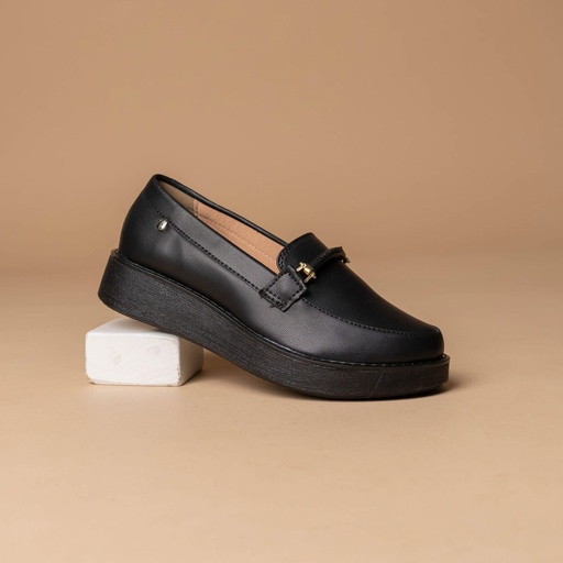 RAISA127XXN EUROFASH. MOCASINA NEGRO LUSTR.