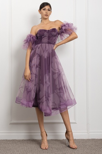 RVD6577 ROSEVELVET VESTIDO MORADO