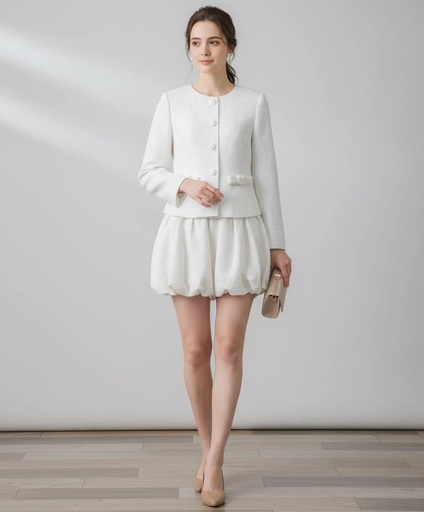 BZ10493 BLITHE CONJUNTO BLANCO