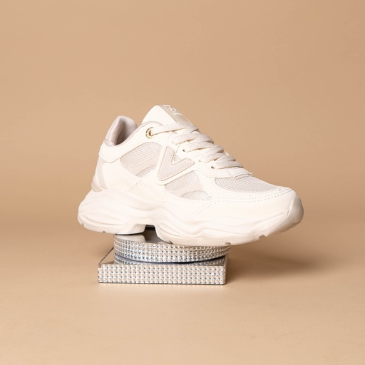158018 VIAMARTE TENIS BLANCO NOBUCK