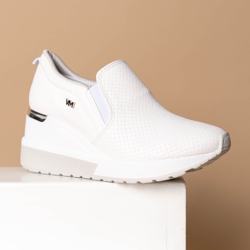 046002 Viamarte Tenis Blanco.P Napa