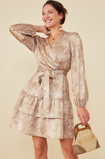 HB0035 HAYDEN VESTIDO CORTO BEIGE