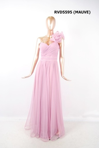 RVD5595 ROSEVELVET VESTIDO LARGO LAVANDA