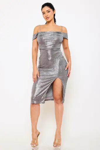 SD1131APS SYMPHONY VESTIDO GALA GRIS