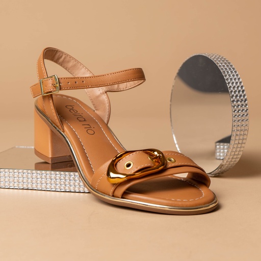 8379.258 BEIRA RIO SANDALIA CAMEL NAPA