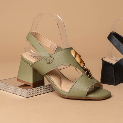 7172.127 MODARE SANDALIA VERDE NAPA