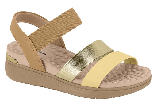 7151.119 MODARE SANDALIA CAMEL/DORADO