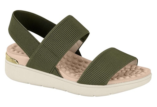 7151.102 MODARE SANDALIA VERDE ELASTICO  