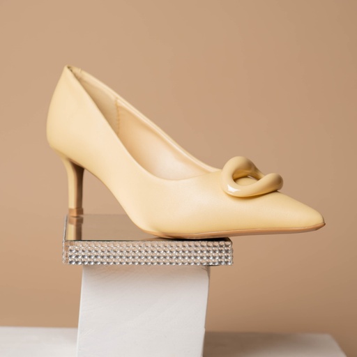 1456.305 VIZZANO STILETTO AMARILLO PELICA  