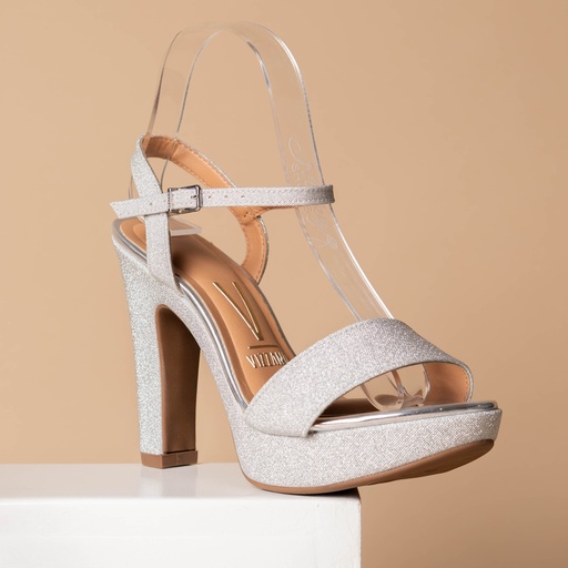 6292.200 VIZZANO SANDALIA PLATA SHINE  