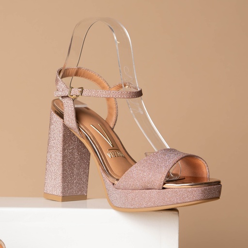 6551.100 VIZZANO SANDALIA ORO ROSA SHINE