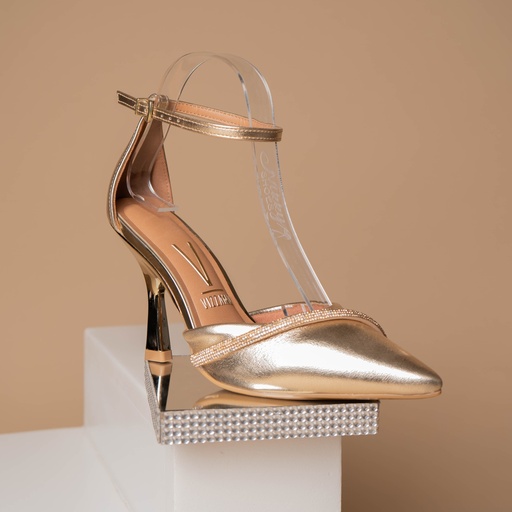 1464.203 VIZZANO STILETTO DORADO BRILHO 