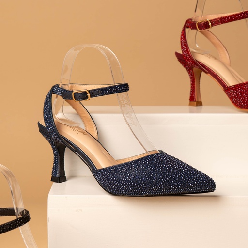 LEXIE2 BLOSSOM ZAPATO AZUL ESCARCHADO