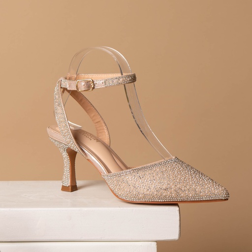 LEXIE2 BLOSSOM ZAPATO DORADO ESCARCHADO