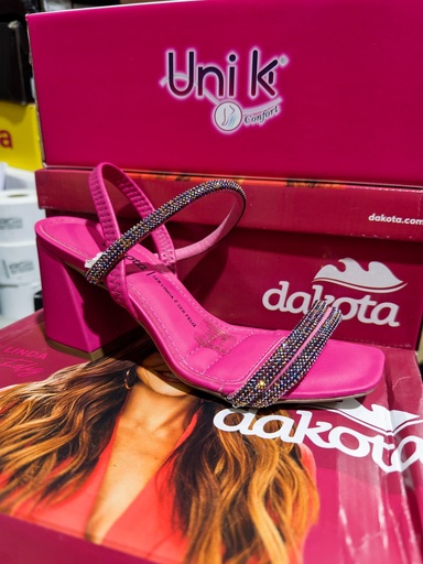 Z9571 DAKOTA SANDALIA PINK NAPA