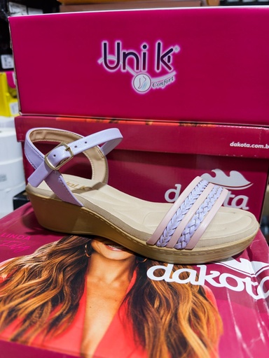 A1750 UNIK SANDALIA LILA/ROSA NAPA