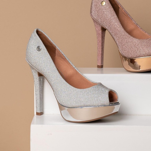 1830.500 VIZZANO PUMPS PLATA SHINE