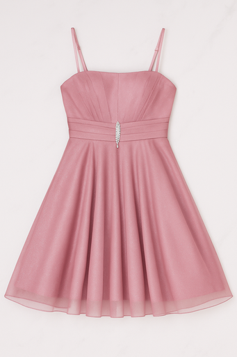 3045 VESTIDO MARCA CAPRICHO COLOR ROSADO